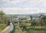 Pang plans scenery Schwarz Camille Pissarro